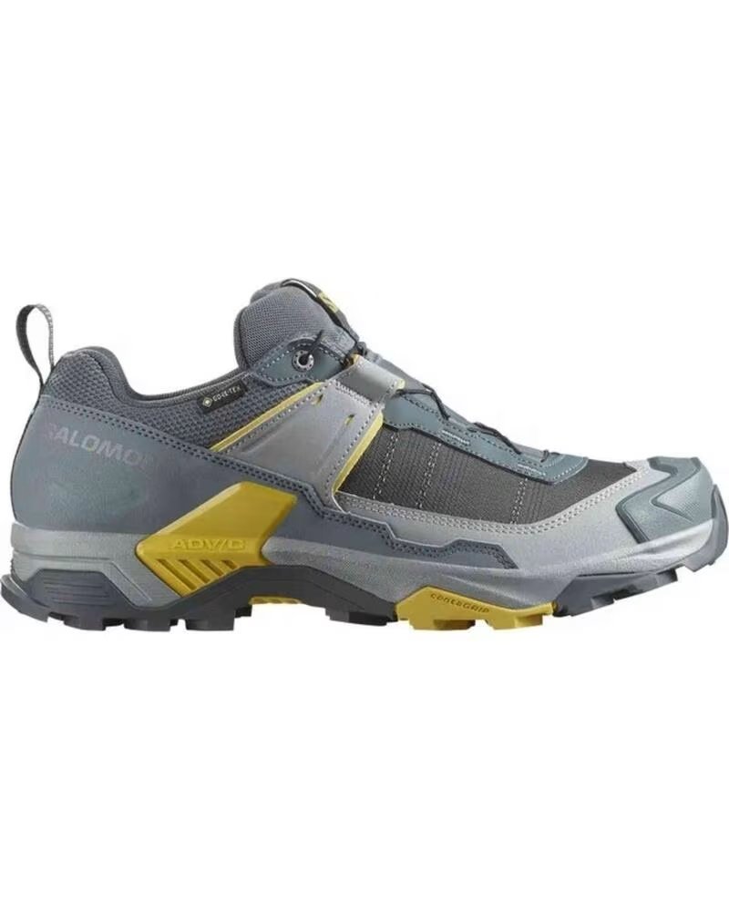 SALOMON CHAUSSURES DE TREKKING L47725900 EN GRIS POUR HOMME TURBULENCE-MONUMENT-SPICY MUSTARD
