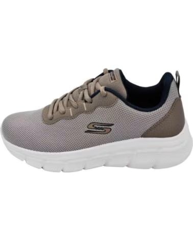SKECHERS SNEAKER 118109TPE TAUPE MESH FÜR HERREN