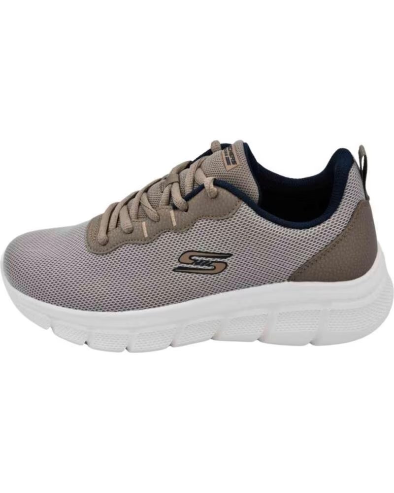 SKECHERS SNEAKER 118109TPE TAUPE MESH FÜR HERREN