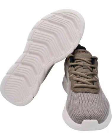 SKECHERS SNEAKER 118109TPE TAUPE MESH FÜR HERREN