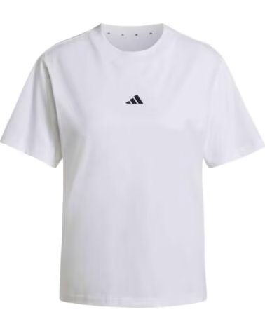 ADIDAS T-SHIRT MANCHES COURTES JC5944 BLANC WHITE-BLACK