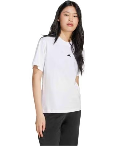 ADIDAS T-SHIRT MANCHES COURTES JC5944 BLANC WHITE-BLACK