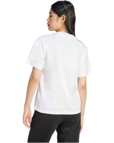 ADIDAS T-SHIRT MANCHES COURTES JC5944 BLANC WHITE-BLACK