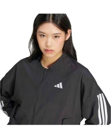 ADIDAS CASACO JD5317 PARA MULHER BLACK-WHITE