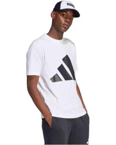 ADIDAS KURZARMSHIRT JE8943 WHITE-BLACK