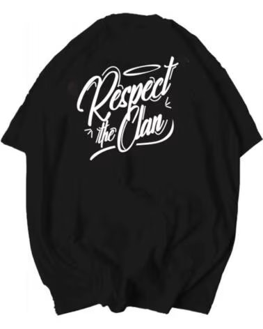 CLAN KURZARM-T-SHIRT 01752 FÜR HERREN NEGRO