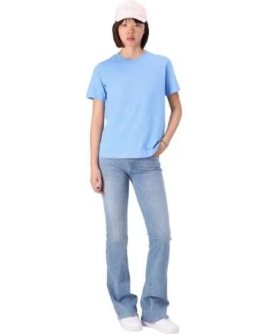 ONLY KURZARMSHIRT 077-50614214295891 DAMEN BLAU AZUL