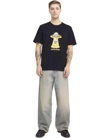 JACK AND JONES KURZARM-T-SHIRT JACKJONES 077-51119684321619 FÜR HERREN BLANCO