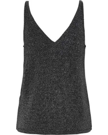 ONLY Top Mujer Escote Pico Queen 15331403 GRIS