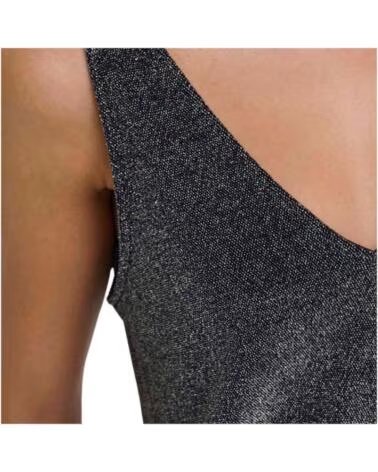 ONLY Top Mujer Escote Pico Queen 15331403 GRIS