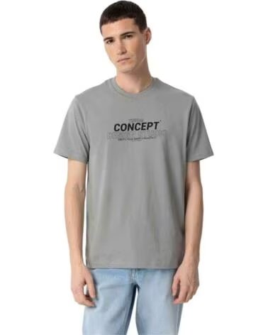 TIFFOSI MAGLIETTA A MANICA CORTA 124-15003348795736 DA UOMO GRIGIO MULTICOLOR