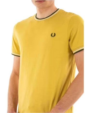 FRED PERRY KURZARM-T-SHIRT 124-14972263825752 FÜR HERREN MULTICOLOR