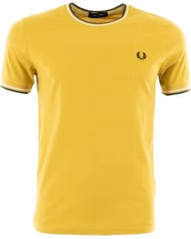 FRED PERRY KURZARM-T-SHIRT 124-14972263825752 FÜR HERREN MULTICOLOR