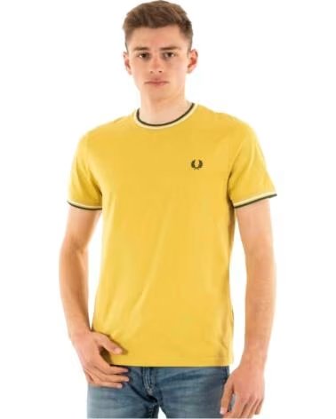 FRED PERRY KURZARM-T-SHIRT 124-14972263825752 FÜR HERREN MULTICOLOR