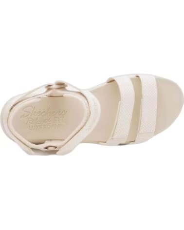 SKECHERS Sandalias 135-119828 en beige para mujer BEIGE