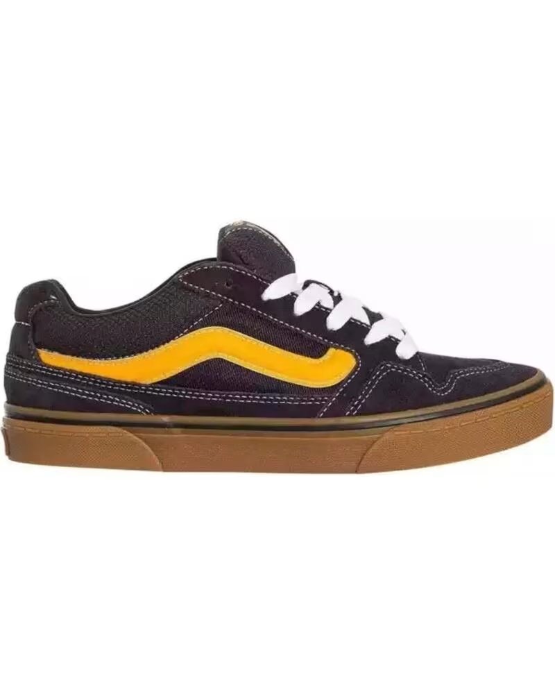 BASKETS VANS OFF THE WALL VN0A5JM2CHY1 POUR HOMME CHARCOAL-YELLOW