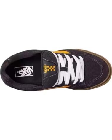 BASKETS VANS OFF THE WALL VN0A5JM2CHY1 POUR HOMME CHARCOAL-YELLOW