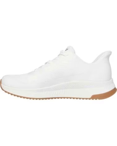 SKECHERS SNEAKER 118423WHT FÜR DAMEN WHITE KNIT
