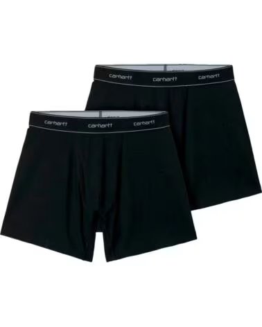 CARHARTT WIP BOXER COTTON TRUNKS BLACK