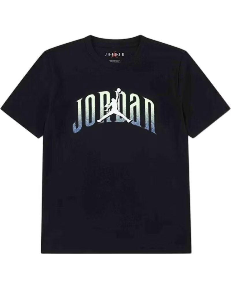 JORDAN Camiseta De Manga Corta 95F168-023 en negro para ninos BLACK