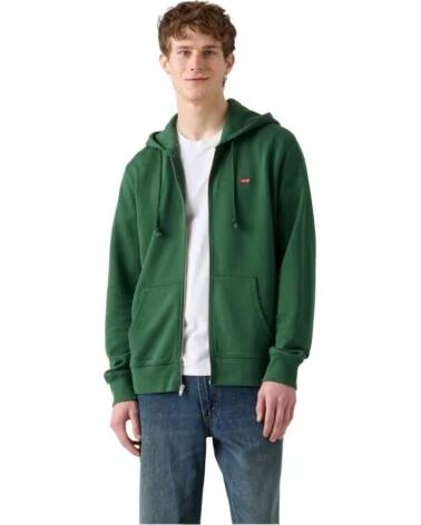 LEVIS Sudadera Con Capucha 124-15200525975896 en verde para hombre MULTICOLOR