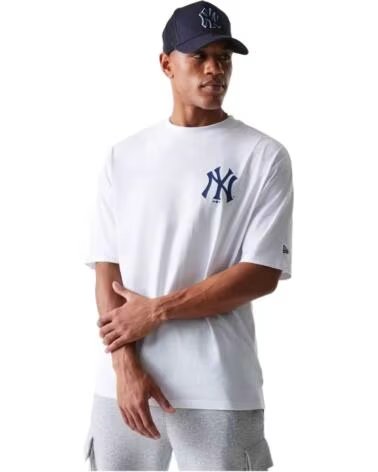 NEW ERA Camiseta De Manga Corta 60684281 en blanco para unisex BLANCO