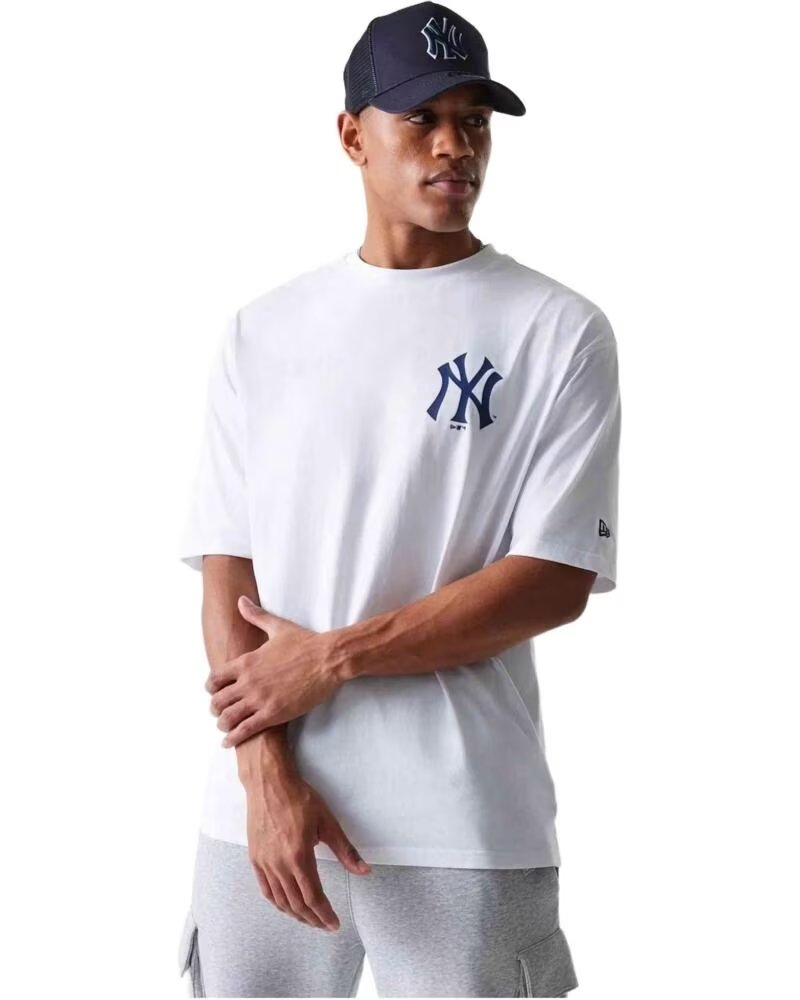 NEW ERA Camiseta De Manga Corta 60684281 en blanco para unisex BLANCO