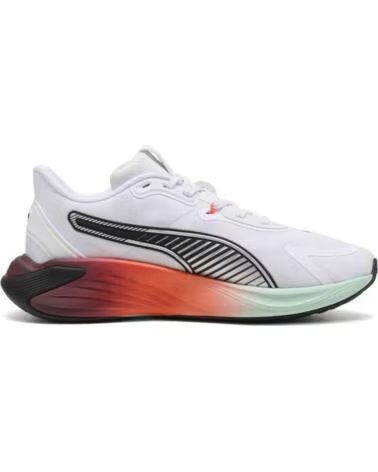 PUMA Zapatillas De Running Pro Nitro Team en blanco para unisex BLANCO-NEGRO