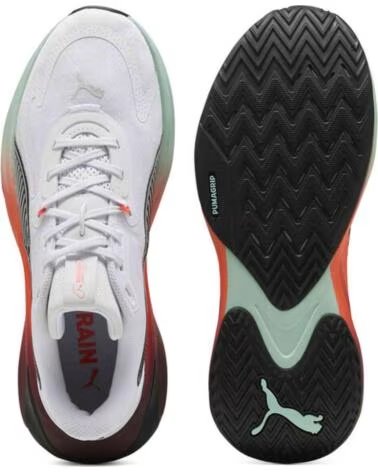PUMA Zapatillas De Running Pro Nitro Team en blanco para unisex BLANCO-NEGRO