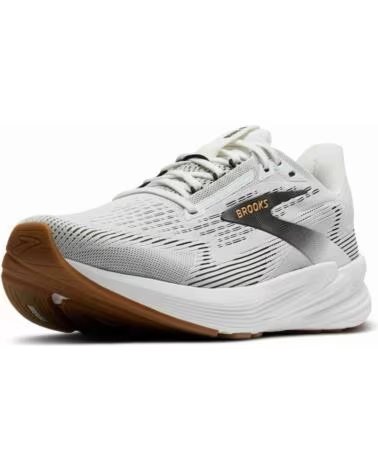 BROOKS CHAUSSURES DE RUNNING 1104681D107 HOMME WHITE BLACK OAK BUFF WHITE-BLACK-OAK