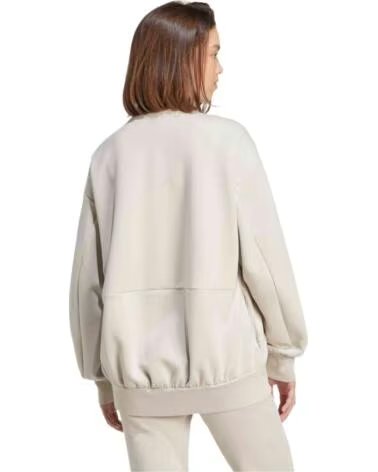 ADIDAS SWEATSHIRT COM CAPUZ JV9904 PARA MULHER BEGE BEIGE