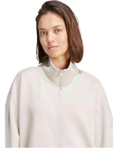 ADIDAS SWEATSHIRT COM CAPUZ JV9904 PARA MULHER BEGE BEIGE