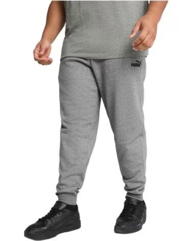 PUMA Pantalon Corto 682642-03 en gris para unisex MEDIUM GRAY HEATHER
