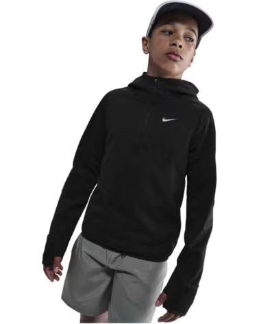 NIKE SUDADERA CON CAPUCHA HV0197-010 UNISEX BLACK OR GREY