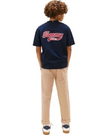 TOMMY HILFIGER KURZARM-T-SHIRT KB0KB09931C1G AZUL