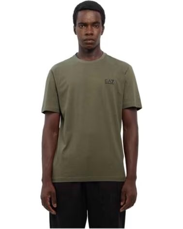 EMPORIO ARMANI CAMISETA DE MANGA CORTA 8NPT25PJVPZ-1846 PARA HOMBR VERDE