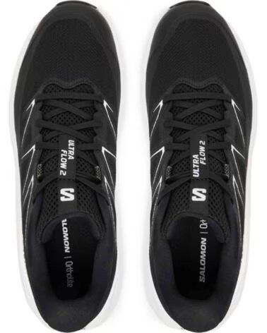 SALOMON WANDERSCHUHE L47883500 FÜR HERREN SCHWARZ-WEISS-AGAVENGRÜN BLACK-WHITE-AGAVE GREEN