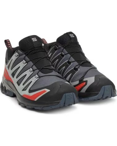 SALOMON CHAUSSURES DE RUNNING L47817500 TURBULENCE-BLACK-BURNT OCHRE HOMME