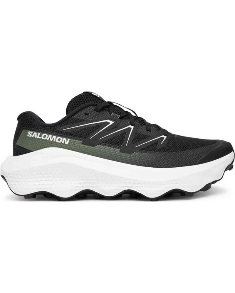 SALOMON WANDERSCHUHE L47883500 FÜR HERREN SCHWARZ-WEISS-AGAVENGRÜN BLACK-WHITE-AGAVE GREEN