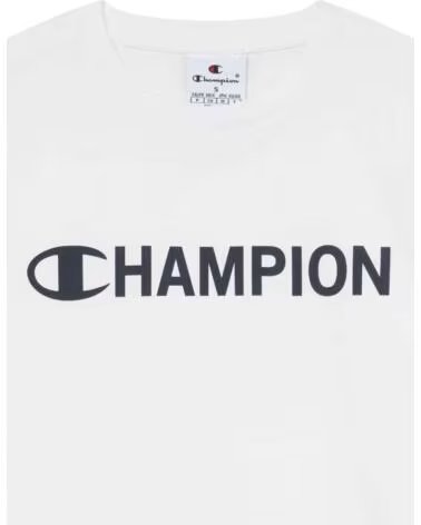 CHAMPION KURZARM-T-SHIRT 307259-WW001 BLANCO