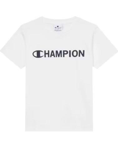 CHAMPION KURZARM-T-SHIRT 307259-WW001 BLANCO