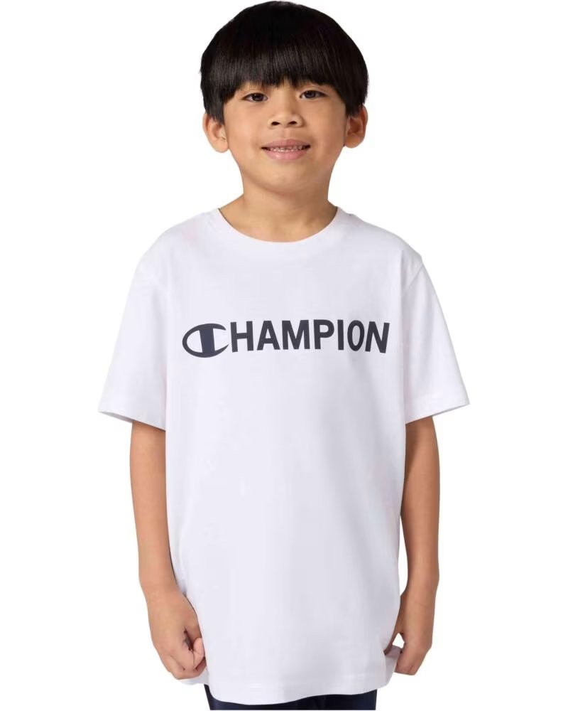 CHAMPION KURZARM-T-SHIRT 307259-WW001 BLANCO