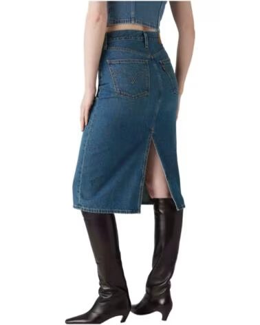 LEVI´S JEANSROCK 001VH-0006 MIDI MED INDIGO