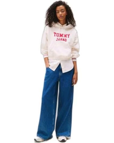 TOMMY HILFIGER SUDADERA CON CAPUCHA DW0DW21598YBH WHITE
