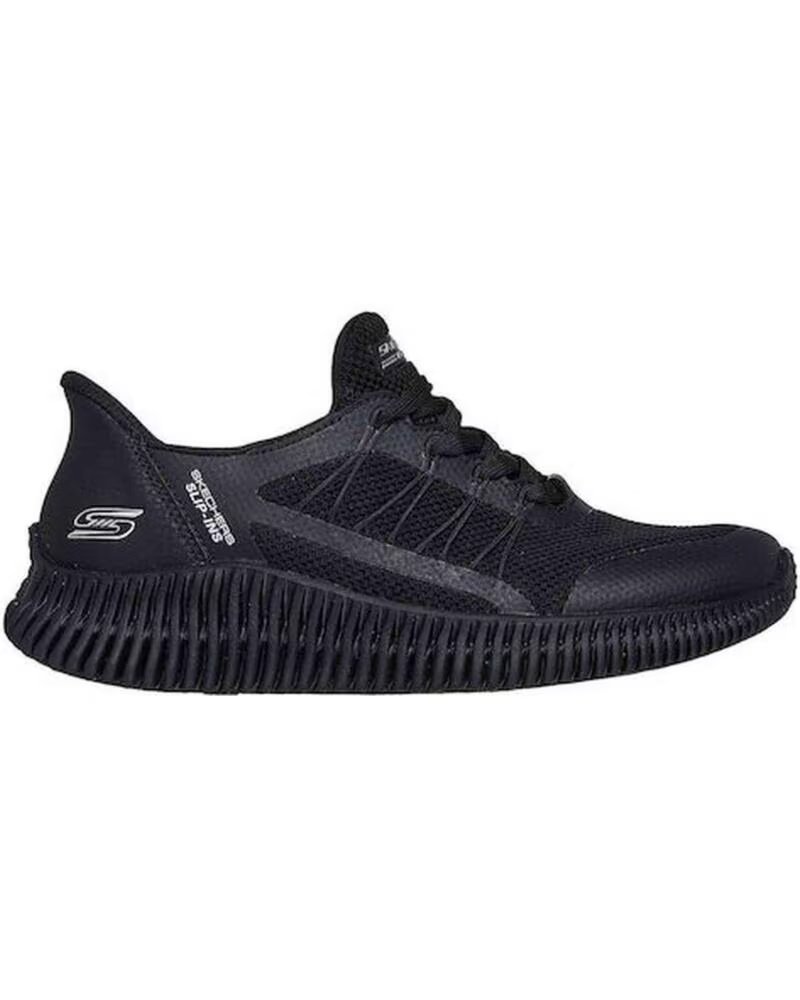 SKECHERS BASKETS 117413-BBK POUR FEMME NEGRO