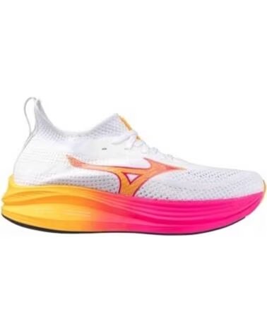 MIZUNO CHAUSSURES DE RUNNING J1GC258257 WHITE-TANG ORANGE-PINK TETRA POUR HOMME