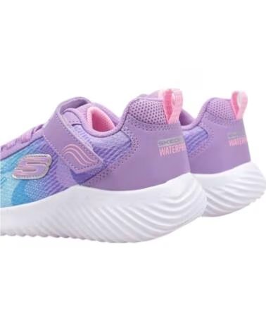 SKECHERS Zapatillas 303452L-Lvmt en morado para ninas LAVENDER SYNTHETIC-MULTI TRIM