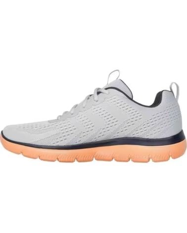SKECHERS BASKETS 232395 GYOR GRIS HOMME
