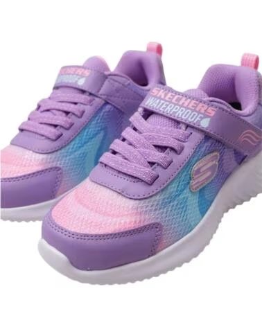 SKECHERS Zapatillas 303452L-Lvmt en morado para ninas LAVENDER SYNTHETIC-MULTI TRIM