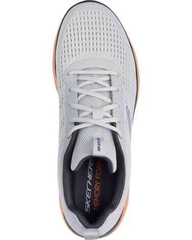 SKECHERS BASKETS 232395 GYOR GRIS HOMME